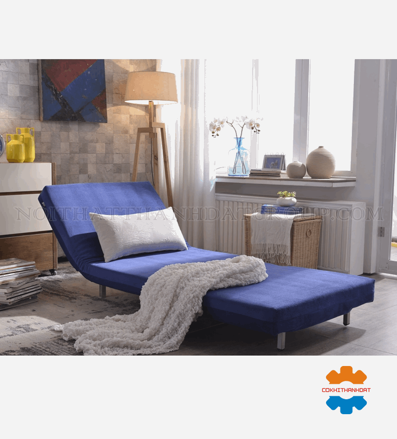 Sofa thông minh kết hợp giường đơn cho căn hộ nhỏ